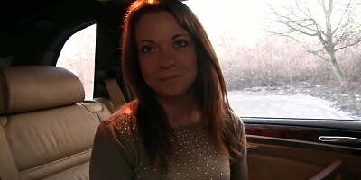 PublicAgent Sexy MILF Fucks a stranger in his car